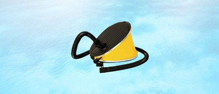 Foot Pump kayak accessory