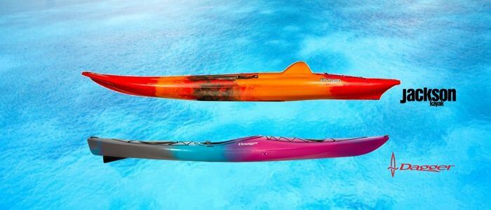 Jackson Riviera Kayak vs Dagger Stratos 14.5L kayak