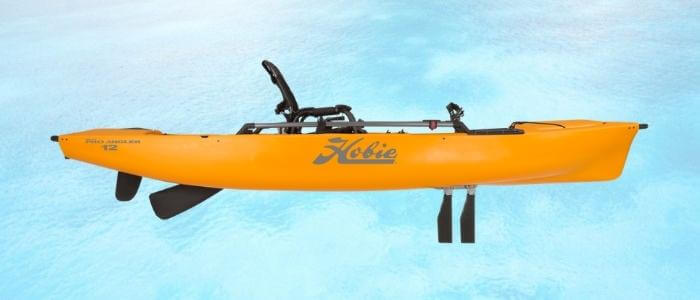 Hobie Mirage Pro Angler 12 fishing kayak for also standing up