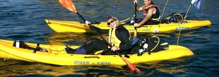 Kayaks for scuba diving