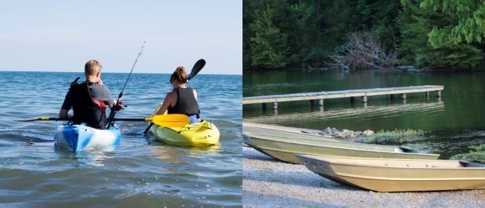 Kayak vs Jon Boat
