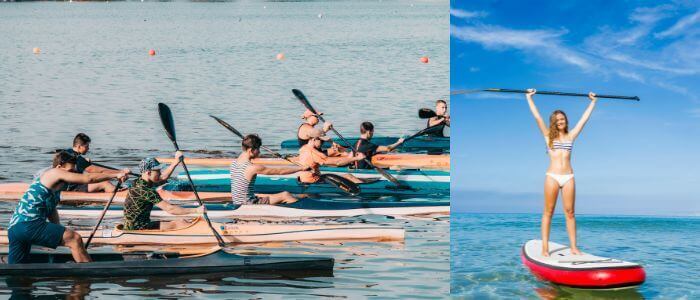 kayak vs paddle board what are the differences