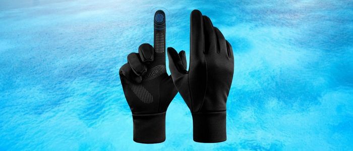 Water Resistant Thermal Gloves for winter kayaking