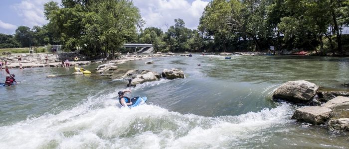 Siloam Springs Kayak Park in Arkansas