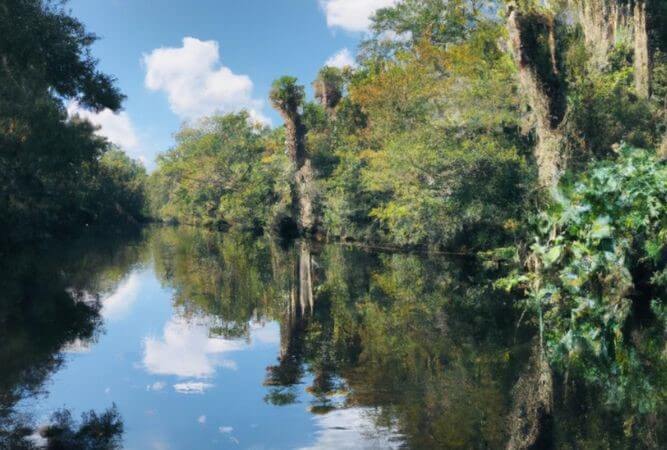 Santa Fe River_ in Florida